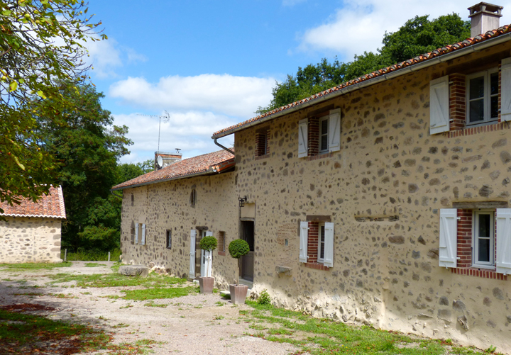 vue sur le gîte